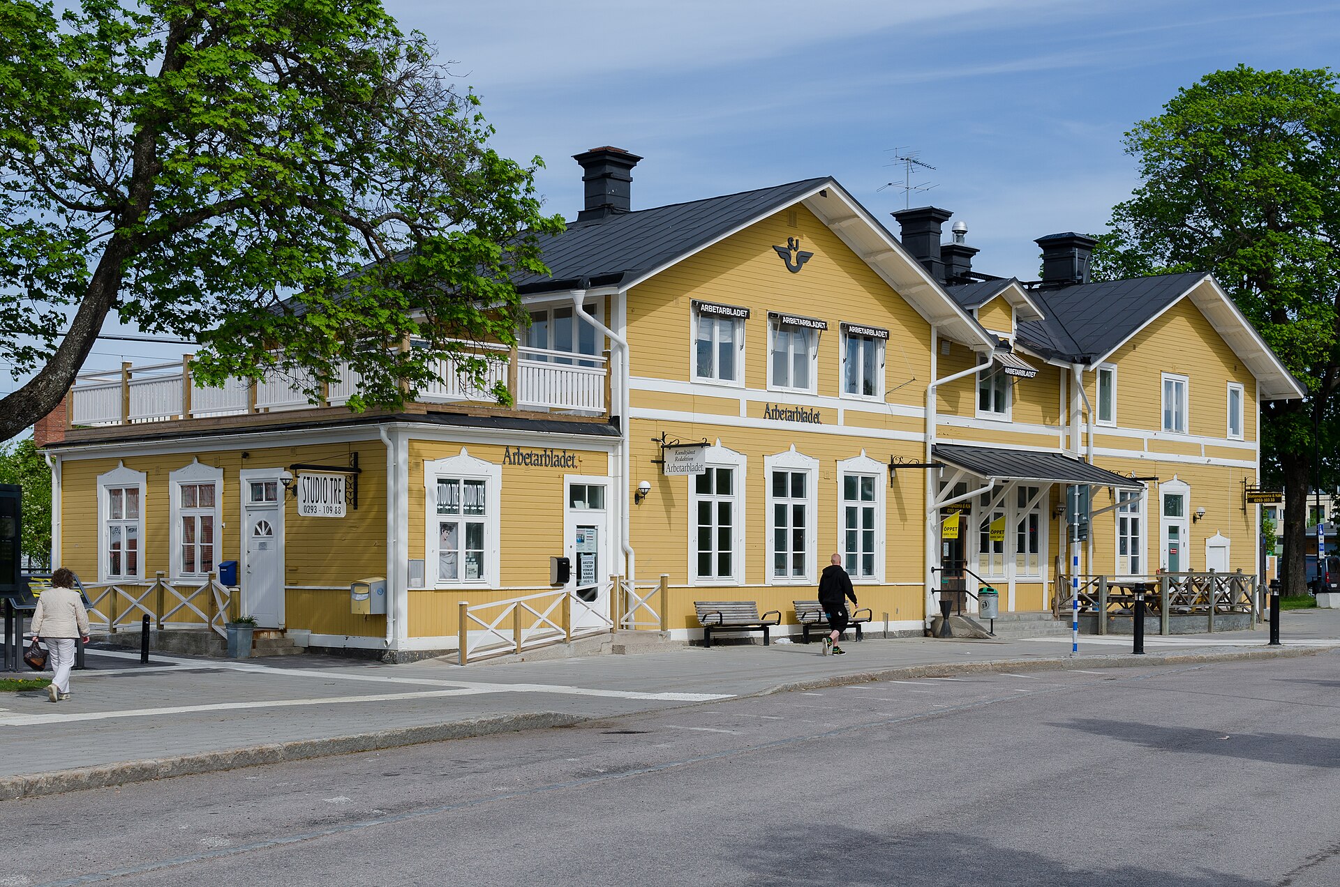 Tierp järnvägsstation 2012b, bild kopplad till Tierp.