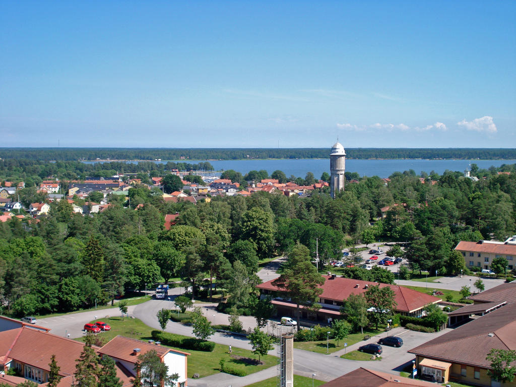 Östhammar centrum, bild kopplad till Östhammar.