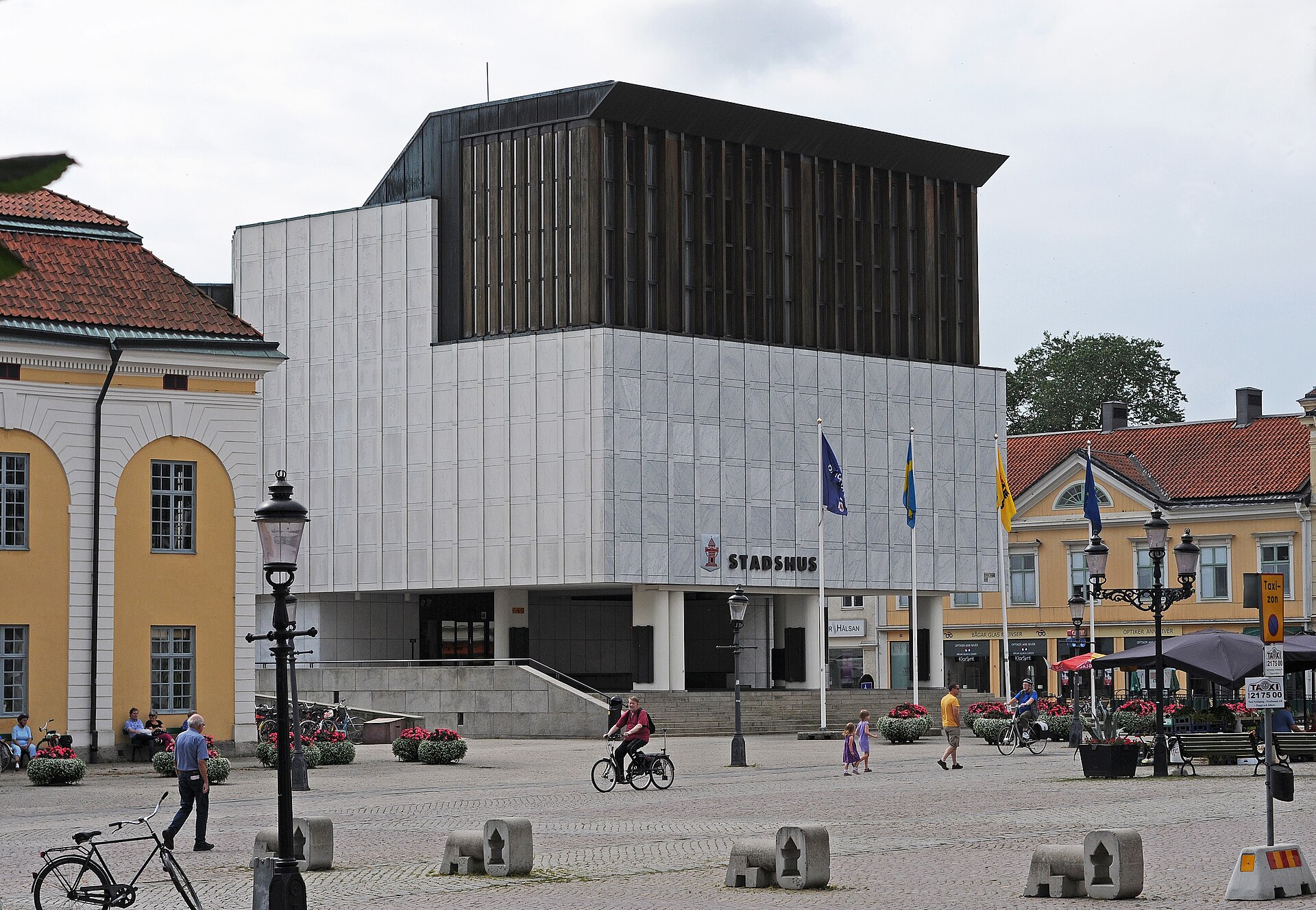 Stadshuset Nyköping, bild kopplad till Nyköping.