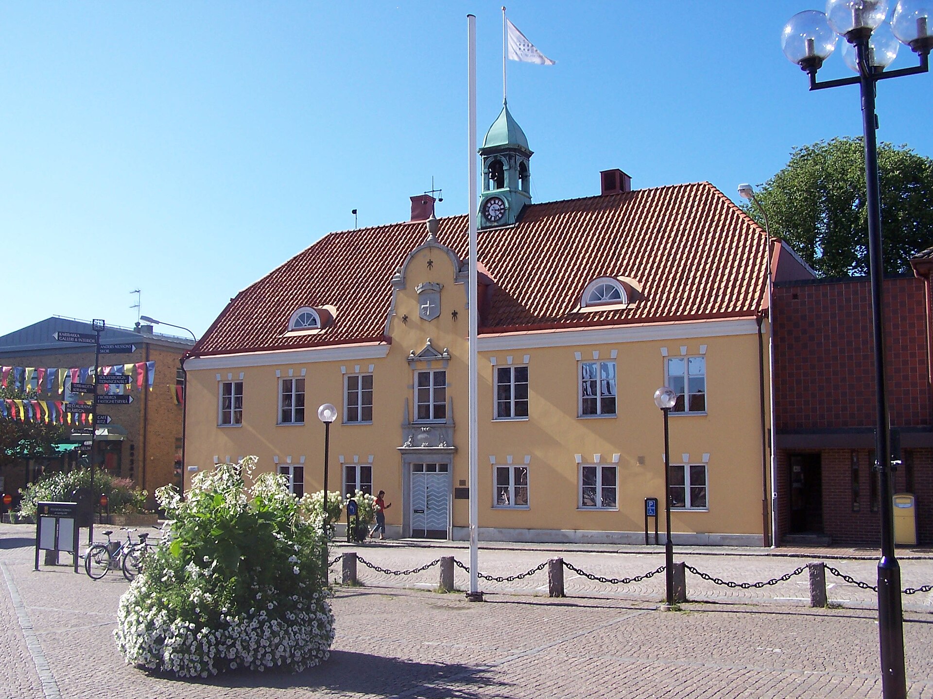 Sölvesborg Rådhuset, bild kopplad till Sölvesborg.
