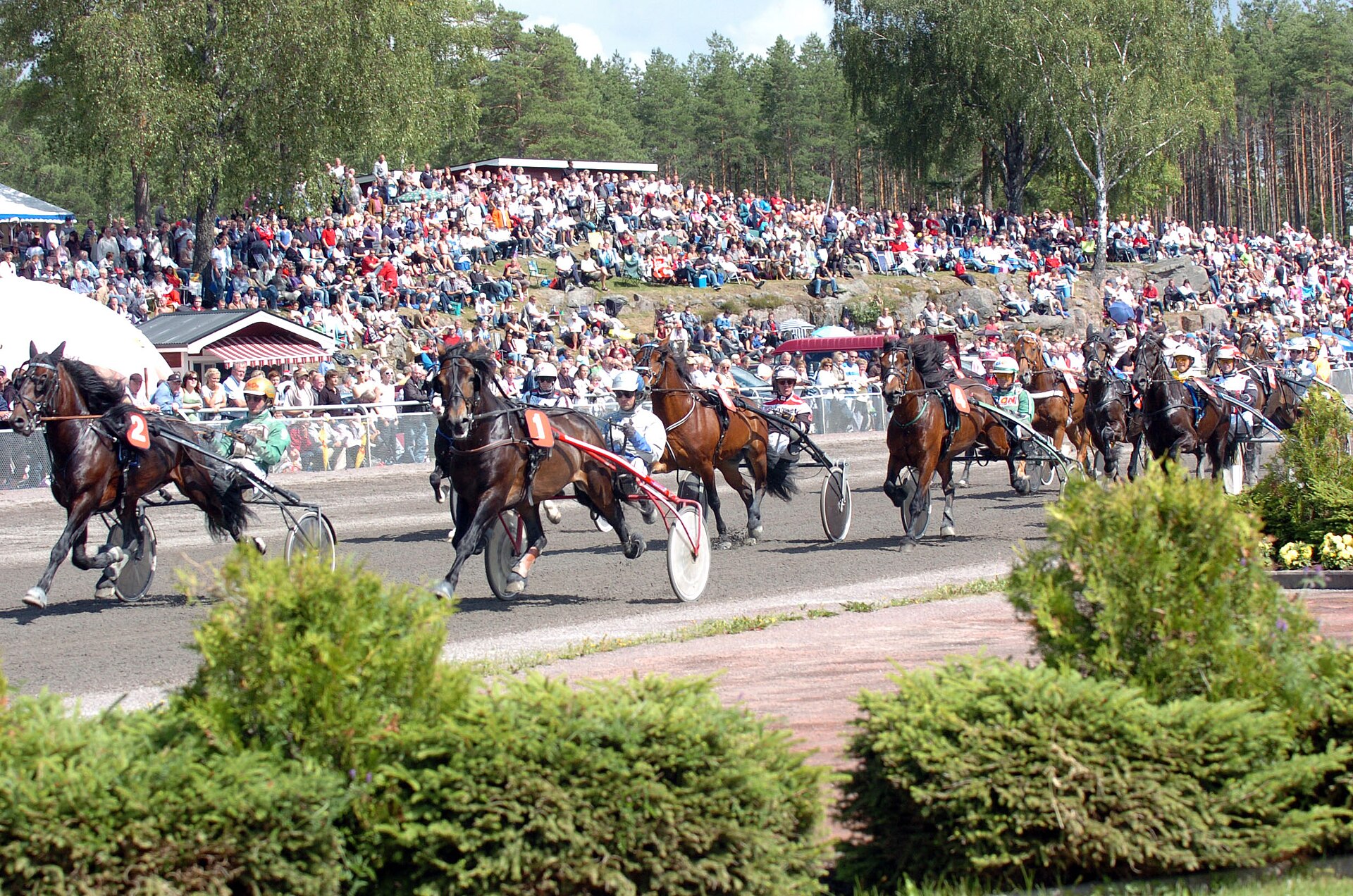 Årjängstravet 2008, bild kopplad till Årjäng.